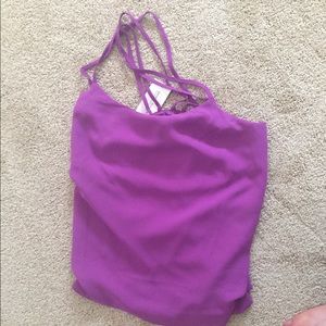 NWT banana republic purple dress tank