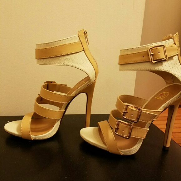 New without box, two-toned heels.