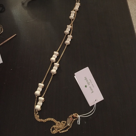 Kate Spade bow necklace