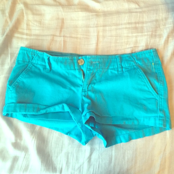 Blue Hollister shorts