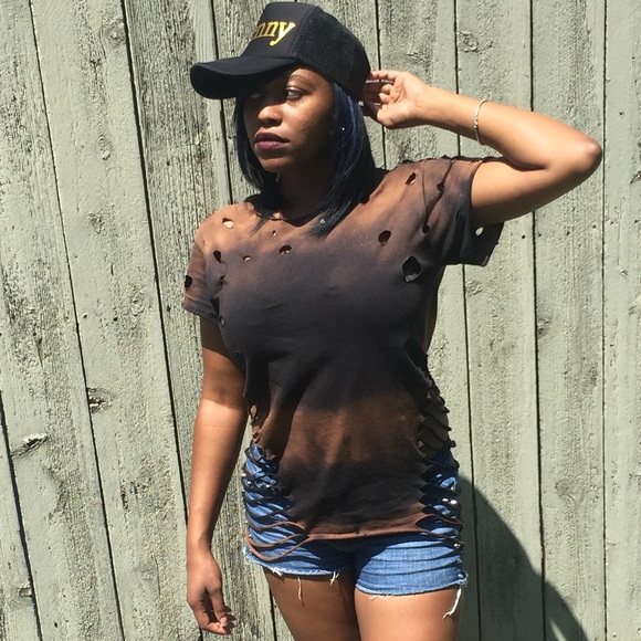 Custom Burnout Tee - Picture 2 of 4