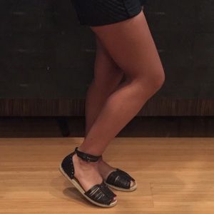 French Connection Ankle Strap Espadrille Sandals 7