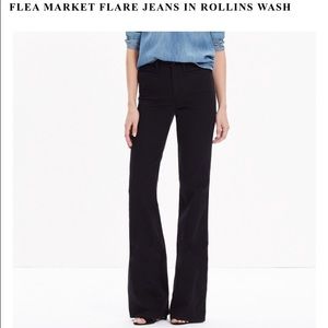 Madewell Flea market flares