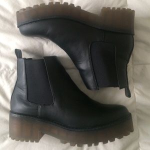 H&M Chelsea Platform Boots