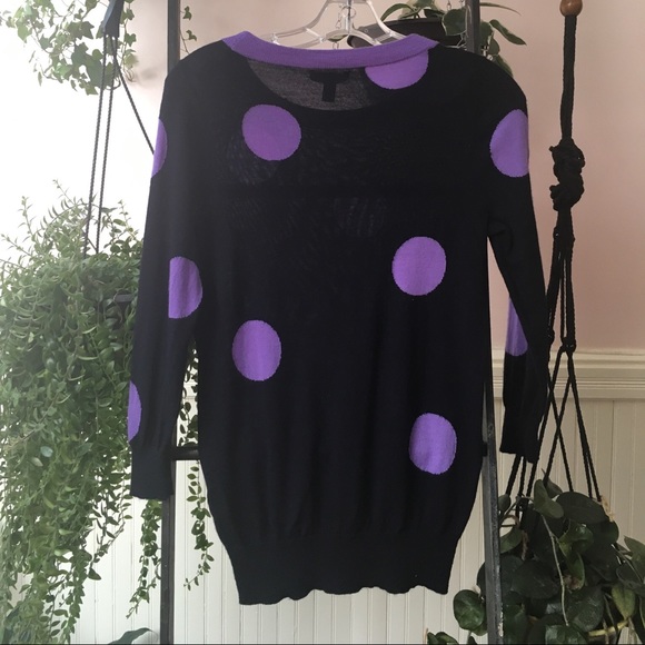 J.Crew Tippi Sweater in polka dot - Picture 3 of 4