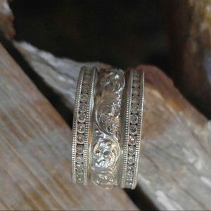 Estate Solid Platinum Band