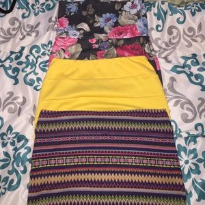 Three Nollie mini skirt bundle
