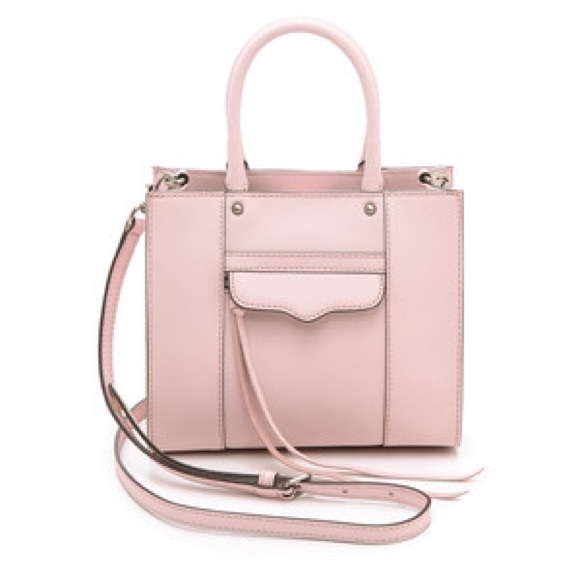 Rebecca Minkoff MAB Mini Tote in pale pink