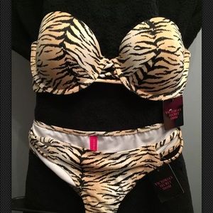 Victoria's Secret tiger print swimsuit