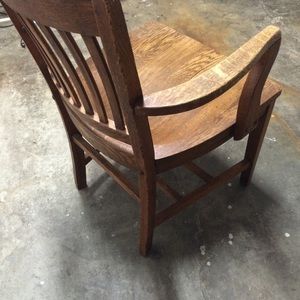 Wood Chair for Desk
