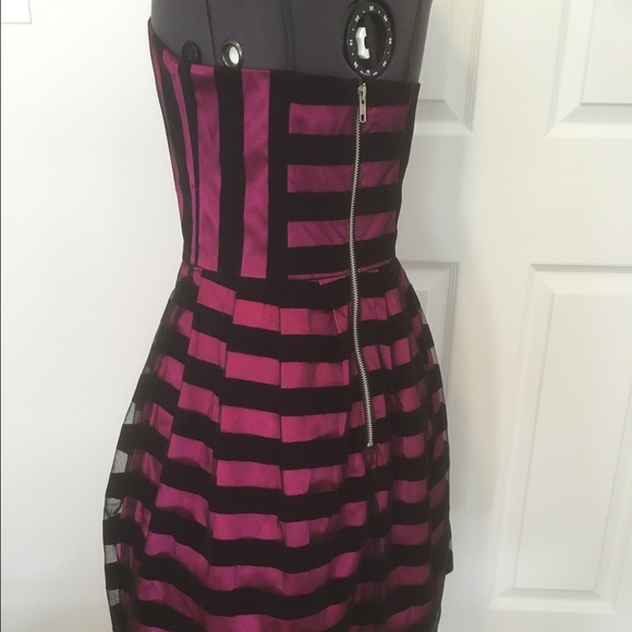 size 5 woman's pink party dress prom formal - Picture 2 of 4