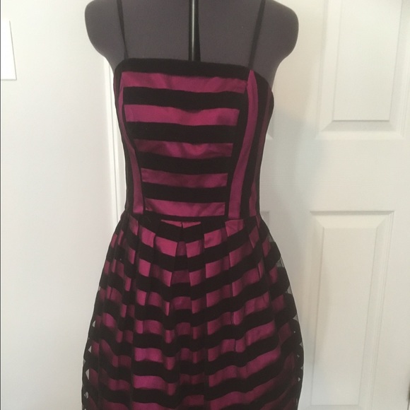size 5 woman's pink party dress prom formal - Picture 3 of 4