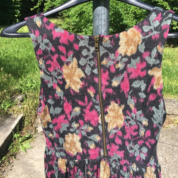 Lined skater dress in jewel tones. - Picture 3 of 4