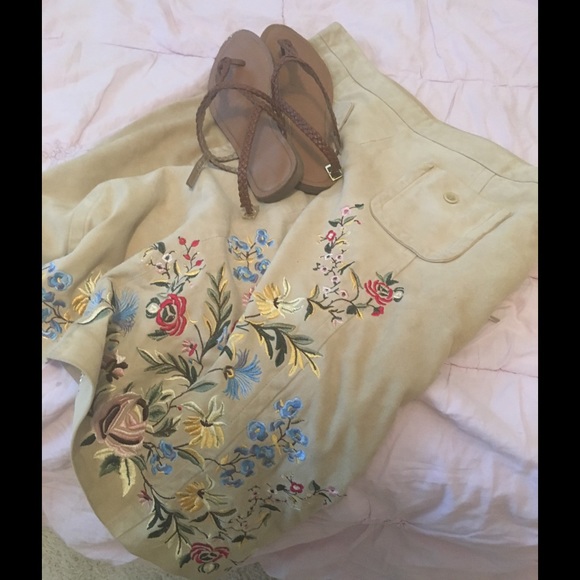 Suede Etcetera Skirt