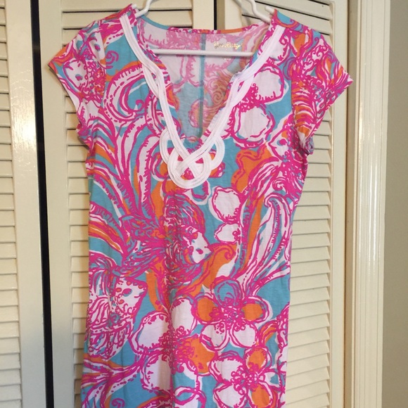 EUC Lilly Brewster T- shirt dress 
.