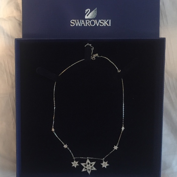 Swarovski star crystal necklace
