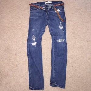 Abercrombie & Fitch ripped jeans