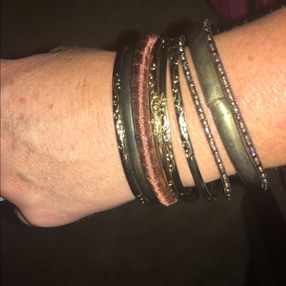 Mixed bracelet.