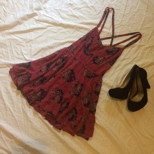 UO Floral Strappy Dress
