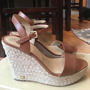 jill leather wedge