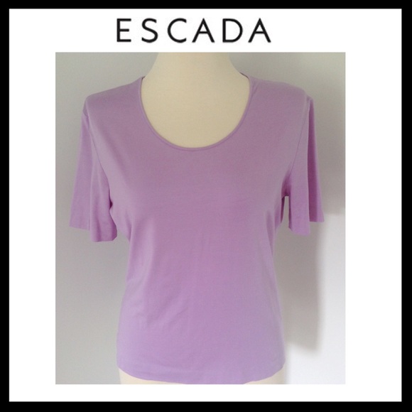 ESCADA Lavender Top