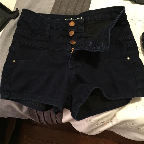 High waisted shorts