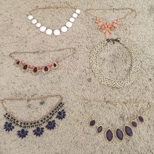 Statement necklaces from Francesca's