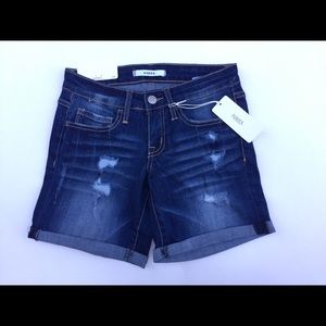 Klique B Shorts dark denim. All sizes