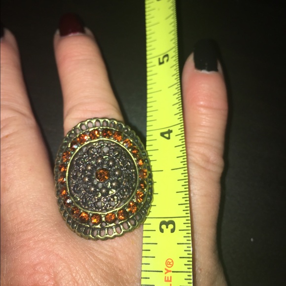 Copper color ring