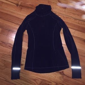 lululemon athletica running half zip. Size 4.