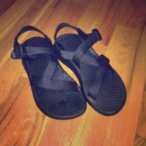 Black Chacos in perfect condition!