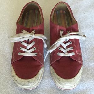 Dansko red sneaker