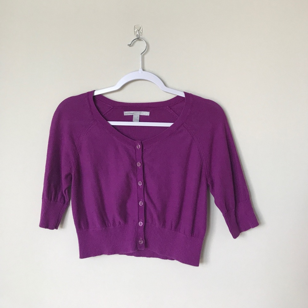 Old Navy Purple Cardigan 🌷