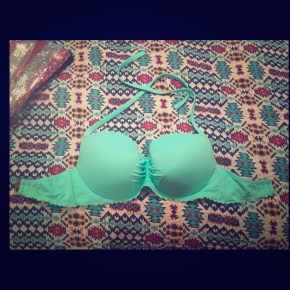Sea foam green Victoria's Secret Swim Top