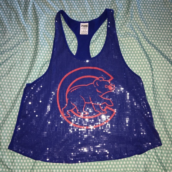 Chicago Cubs crop tank