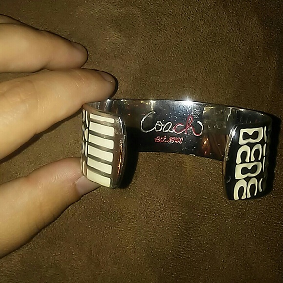 Multi color coach bangle