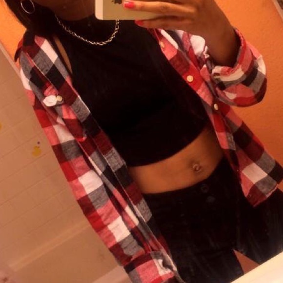 Neck high crop top - Picture 1 of 2