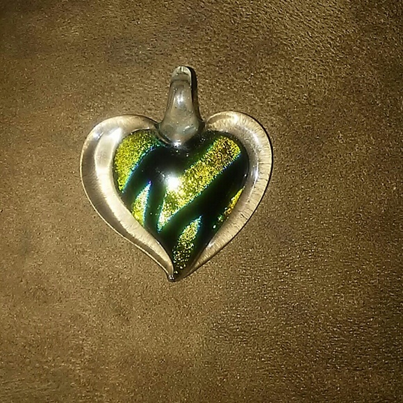 Handmade glass pendant