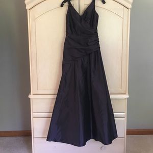 Plum Bridesmaid | Evening Gown