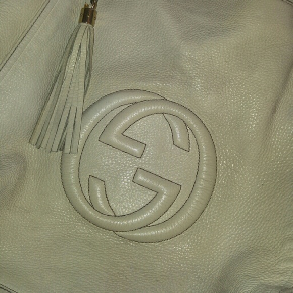 Authentic Gucci soho ivory and YSl heels