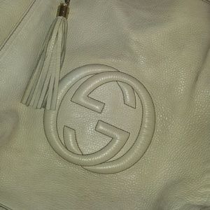 Authentic Gucci soho ivory and YSl heels