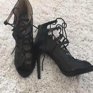 Lace-up Bootie