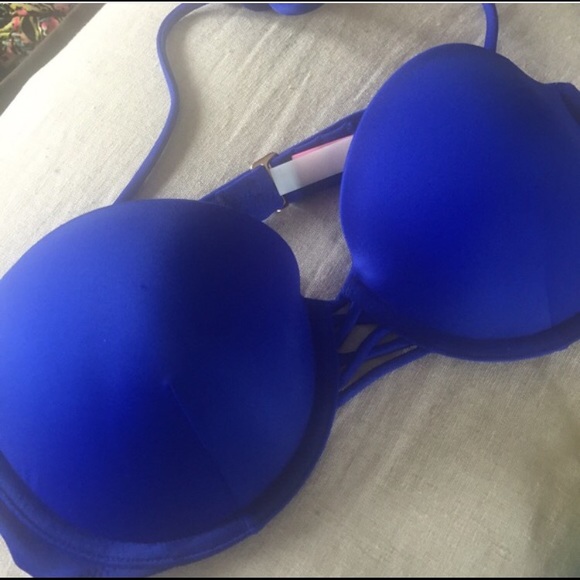 Stunning Bright Blue Victoria's Secret Swim Top