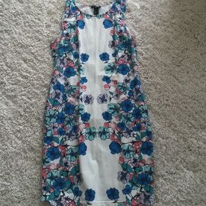 H&M floral bodycon dress