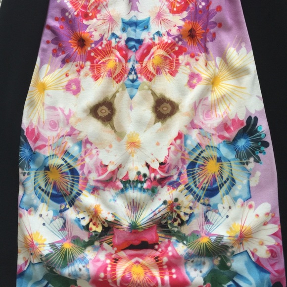 Printed bodycon dress - Picture 2 of 2