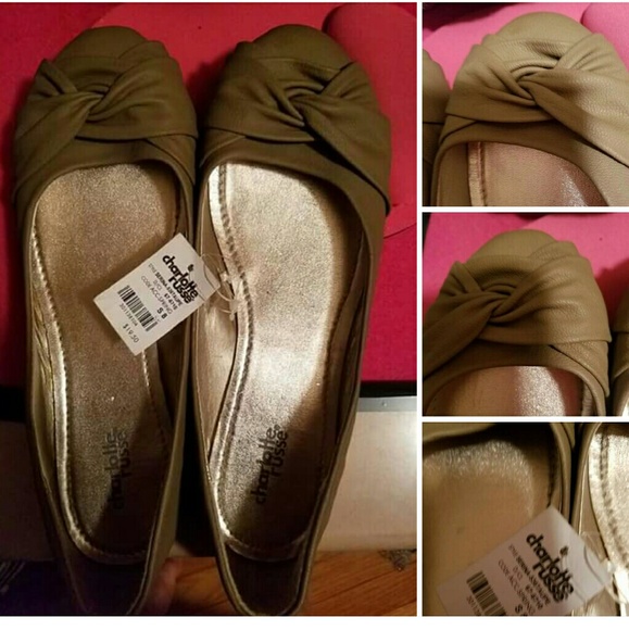 Tan shoes