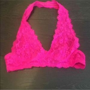 Free People Halter Bra