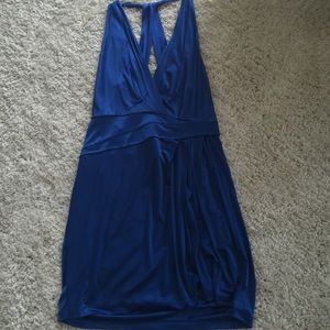 BCBG MaxAzria ruched mini dress