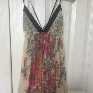 Strappy floral dress-Sz Med
