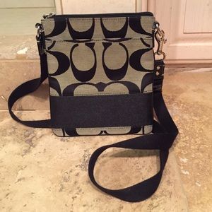 Genuine coach crossbody bag
